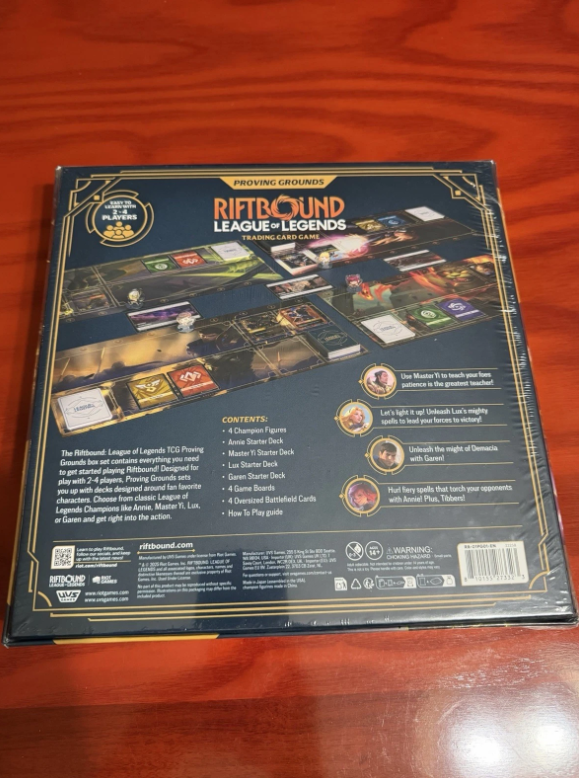 Riftbound: League of Legends TCG: Origins Proving Grounds Box Set (NEW IN BOX)