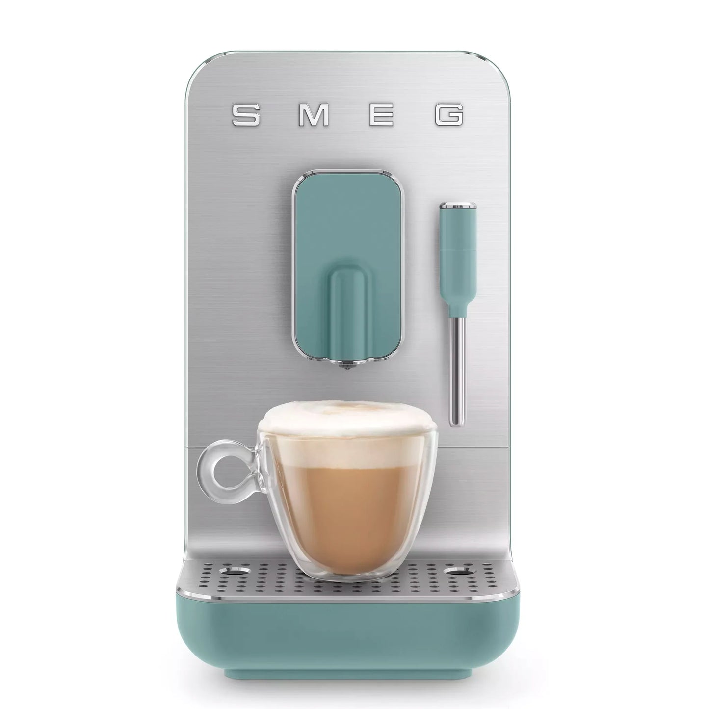 Smeg BCC12EGMUK Retro Bean to Cup Espresso Coffee Machine Emerald