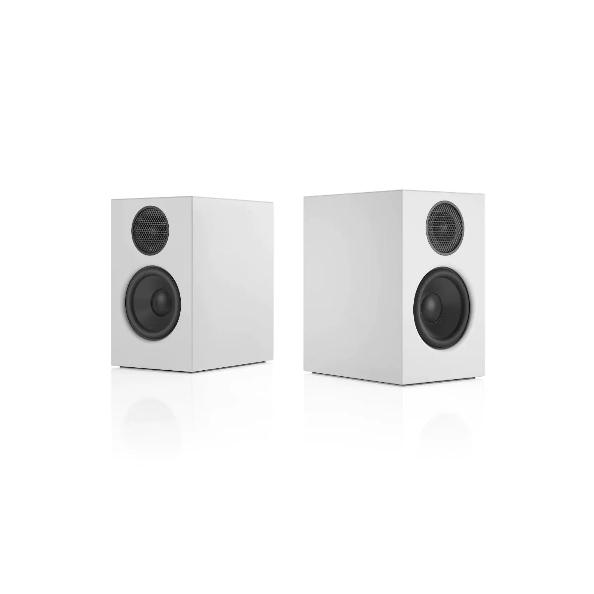 Audio Pro A28 W Wireless Multiroom Active Bookshelf Speakers Pair - White