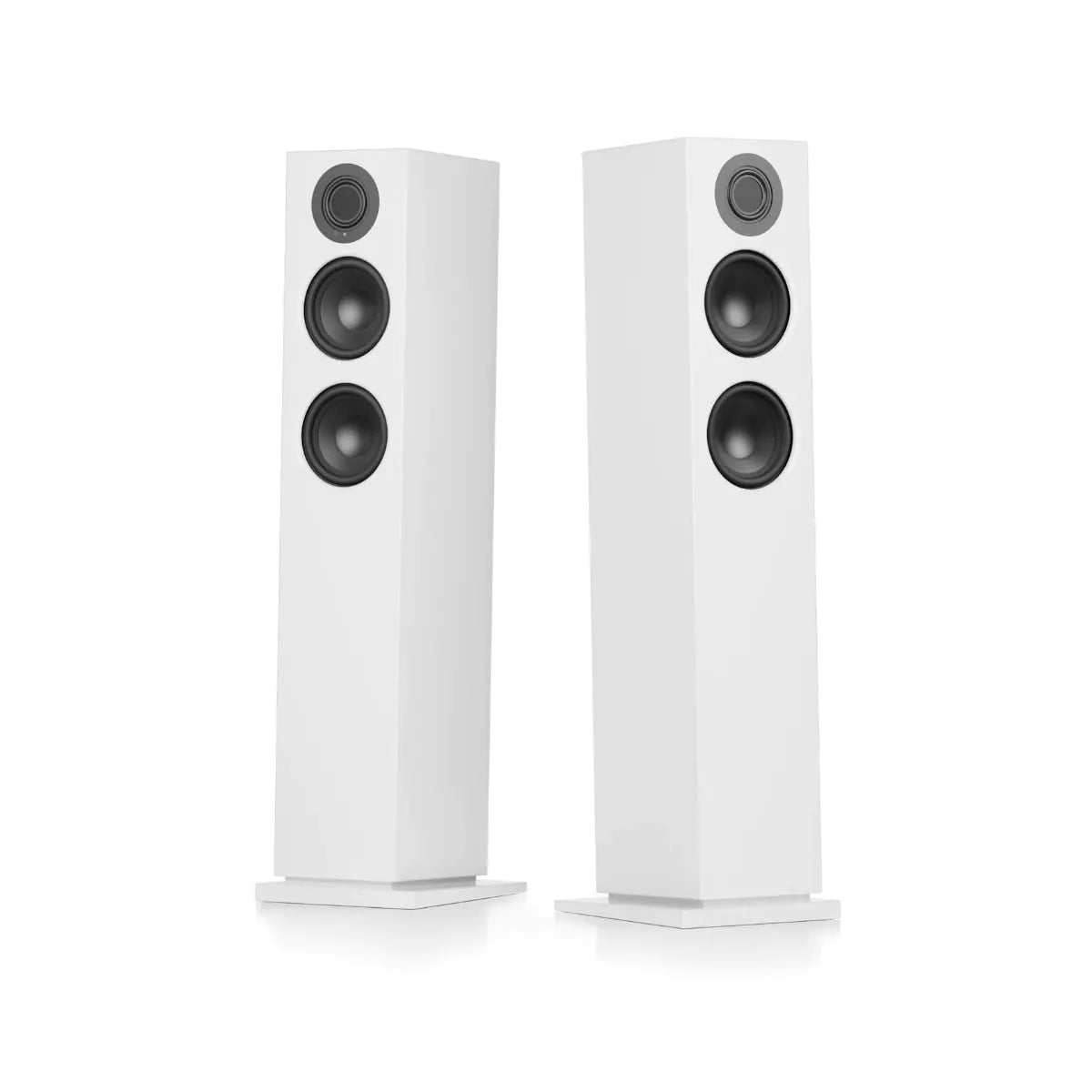 Audio Pro A48 W Wireless Multiroom Bluetooth Floorstanding Speakers Pair White