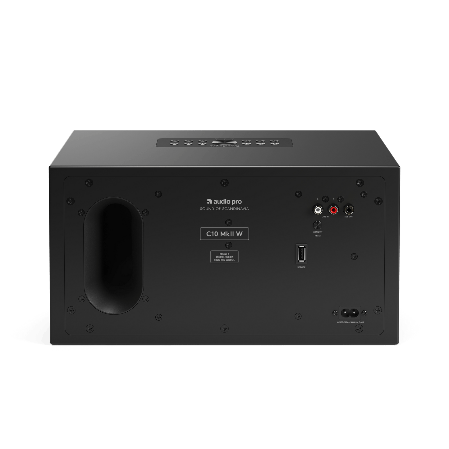 Audio Pro C10 MKII W Wireless Multiroom Speaker - Black