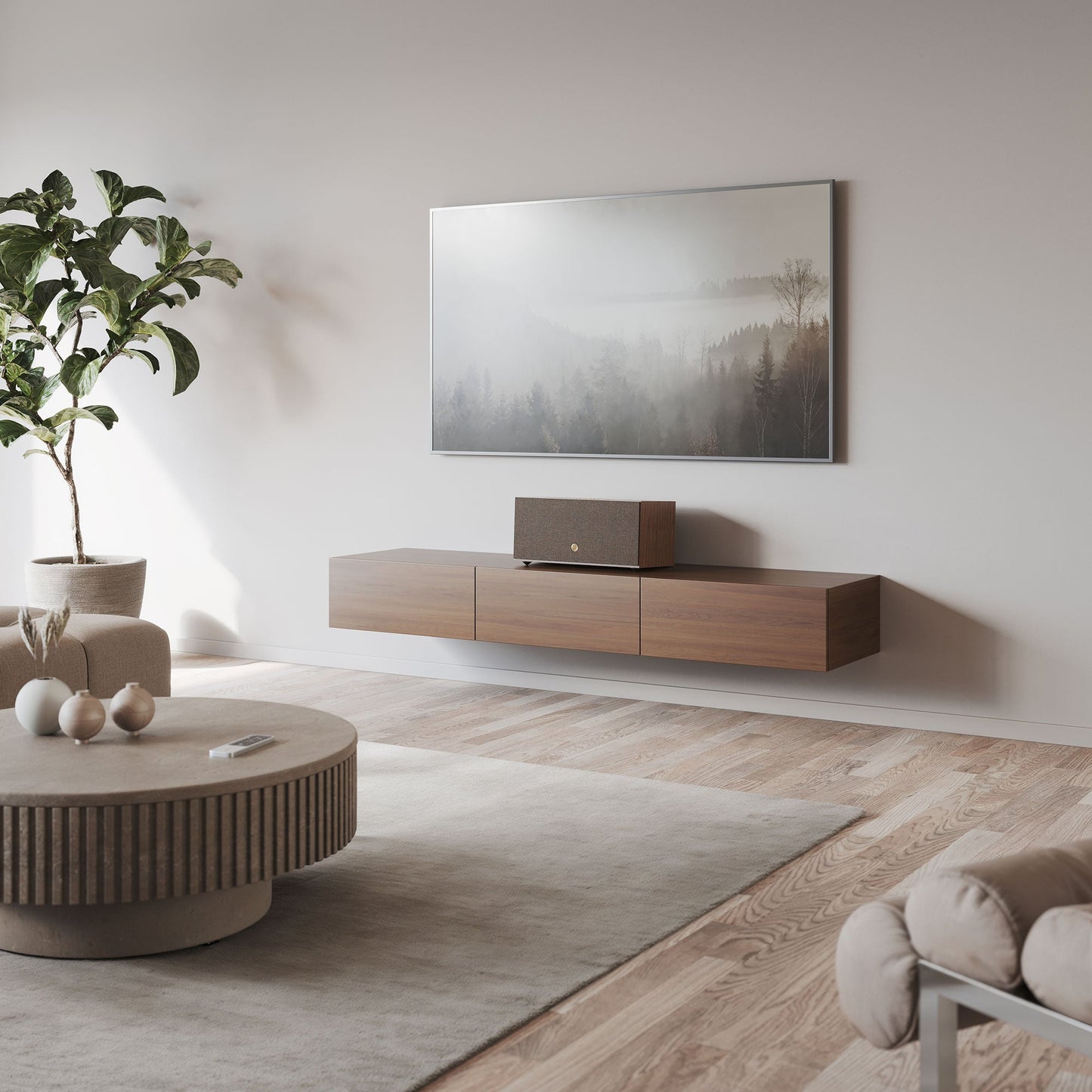 Audio Pro C20 W Wireless Multiroom Speaker - Walnut