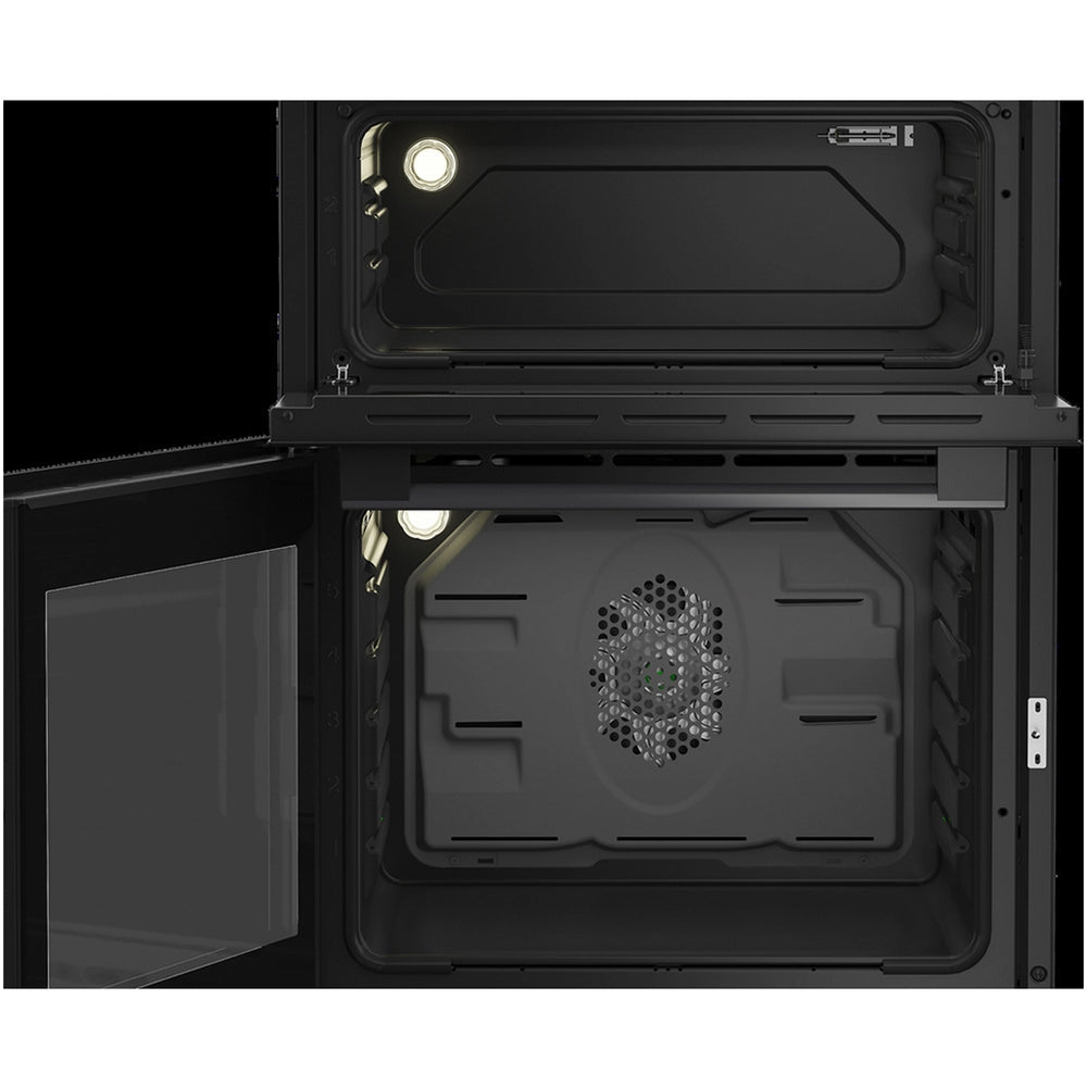 Blomberg HIRN651N 60cm Double Oven Electric Cooker with Induction Hob in Anthracite