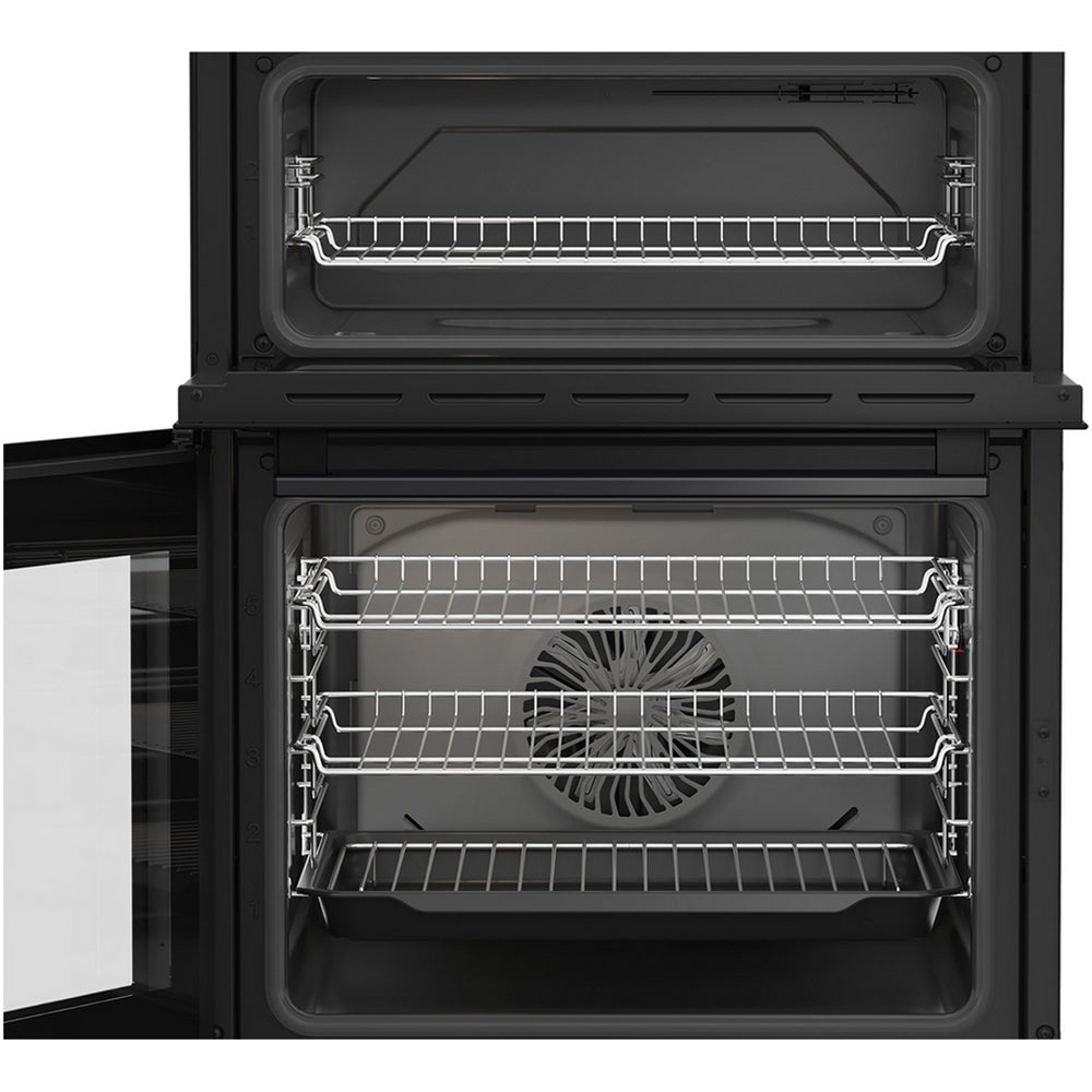 Blomberg HIRN651N 60cm Double Oven Electric Cooker with Induction Hob in Anthracite