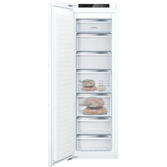 Bosch Series 4 GIN81VEE0G Built in 177cm Frost Free Upright Freezer - Clearance