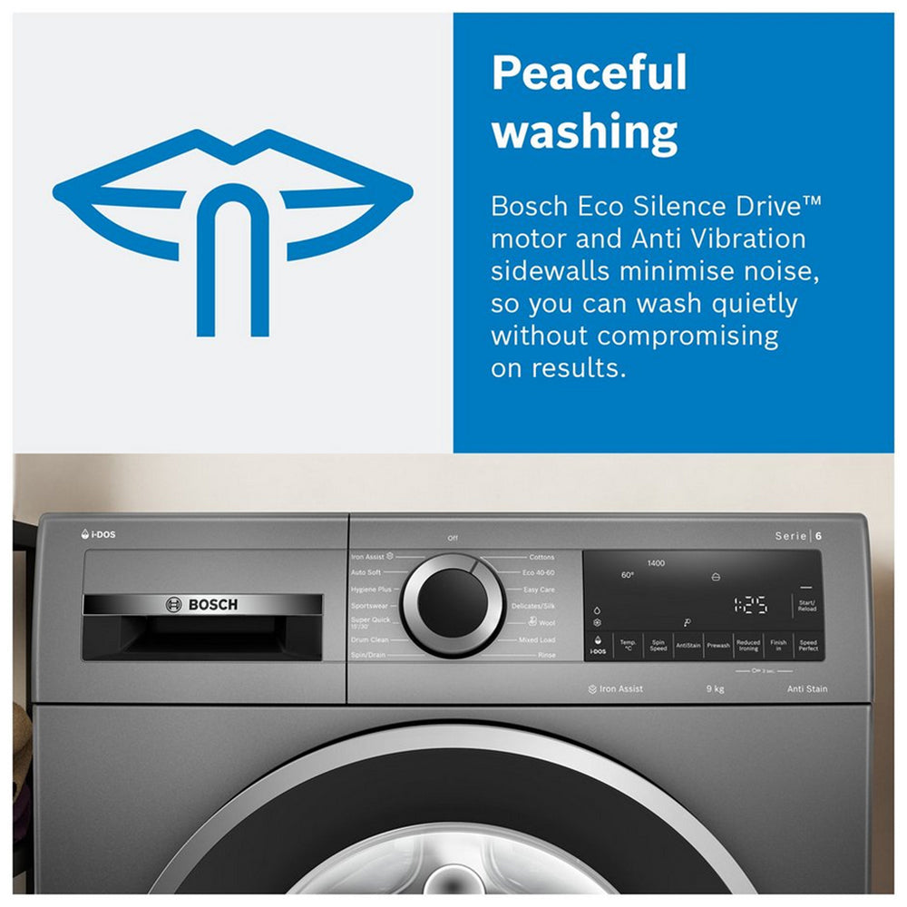 Bosch WGG254Z0GB Series 6 10kg 1400 Spin Washing Machine White