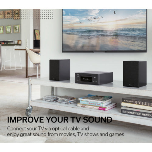 Denon CEOL RCDN11DAB DAB+ HiFi Network System Black Ex-Display Clearance