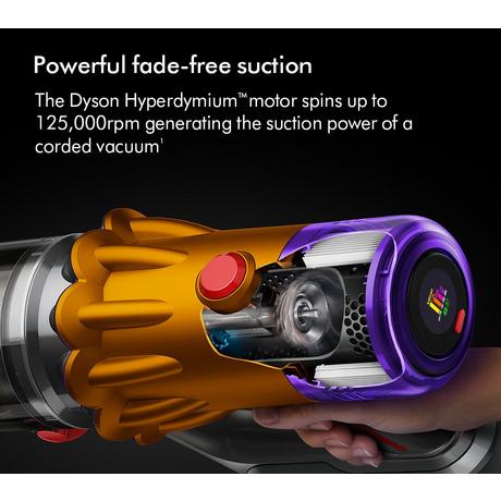 Dyson V12 2023 Detect Slim Absolute Cordless Stick Vacuum Up To 60 Minutes Run Time Nickel Open Box Clearance