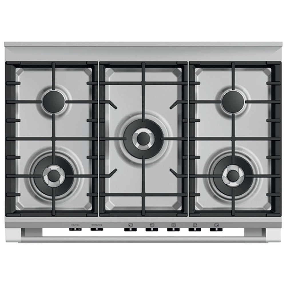 Fisher and Paykel OR90SCG4B1 Series 7 Classic Dual Fuel Range Cooker With Single Oven Black