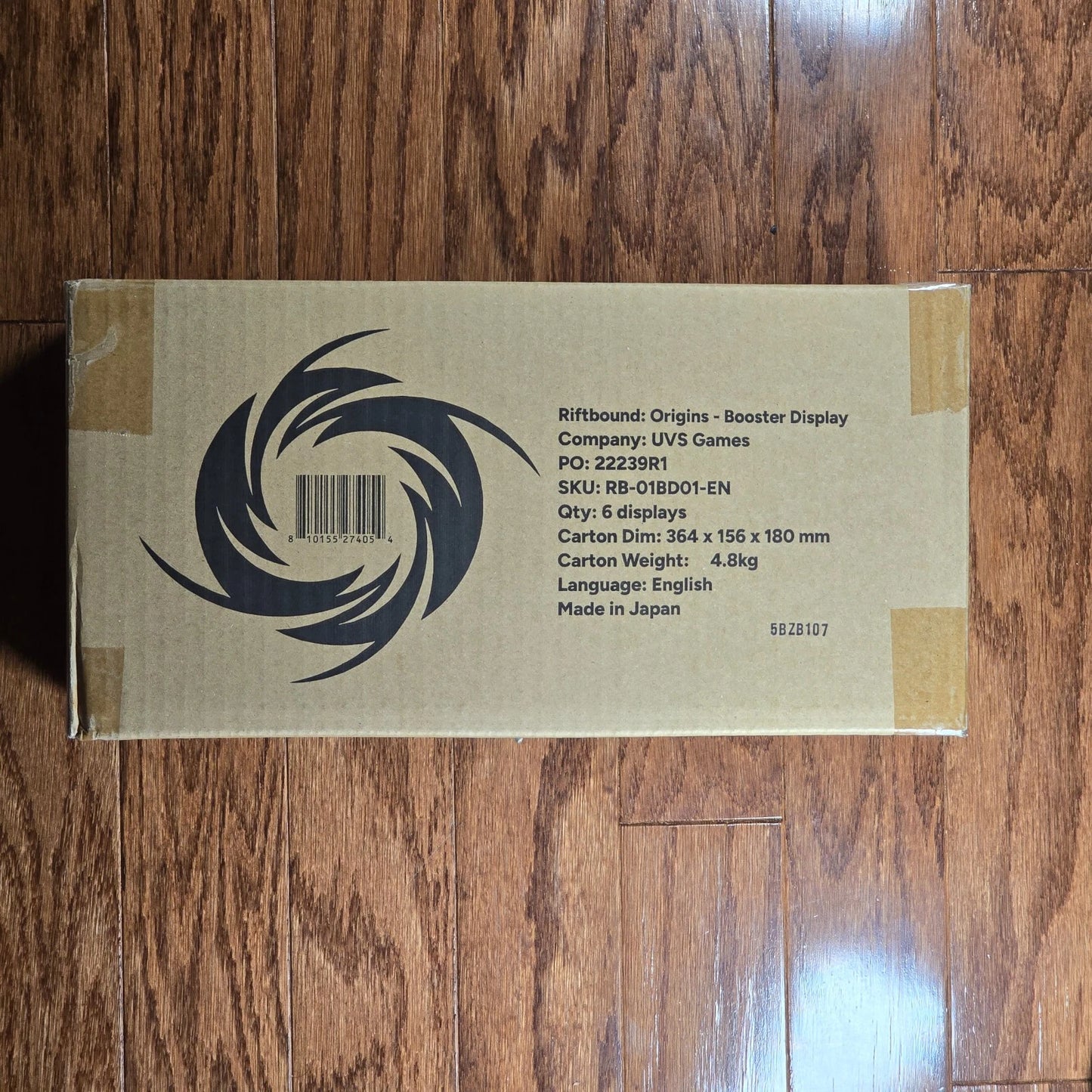 League of Legends Riftbound TCG Origins Booster Box Case 6 Boxes Sealed New