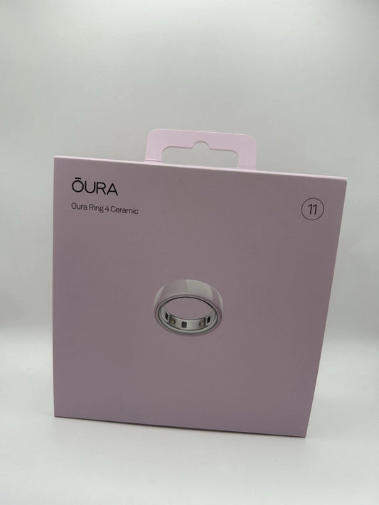 Oura Ring Gen 4 Size 11 Ceramic Petal/Rose tendre| Sealed In Box| Brand New
