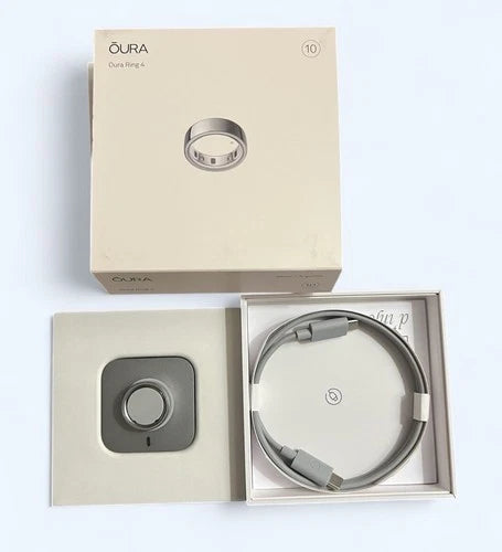 Oura Ring Gen 4 Silver Size 10