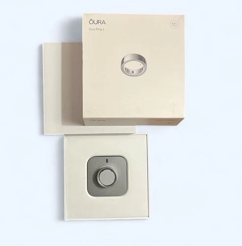 Oura Ring Gen 4 Silver Size 10