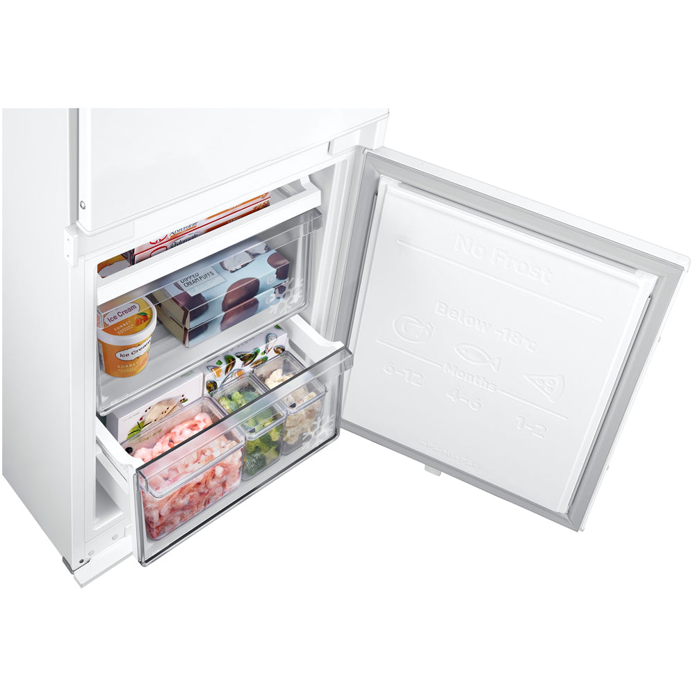 Samsung Series 6 BRB70F26DES0EU SpaceMax 267L Integrated Frost Free Fridge Freezer White