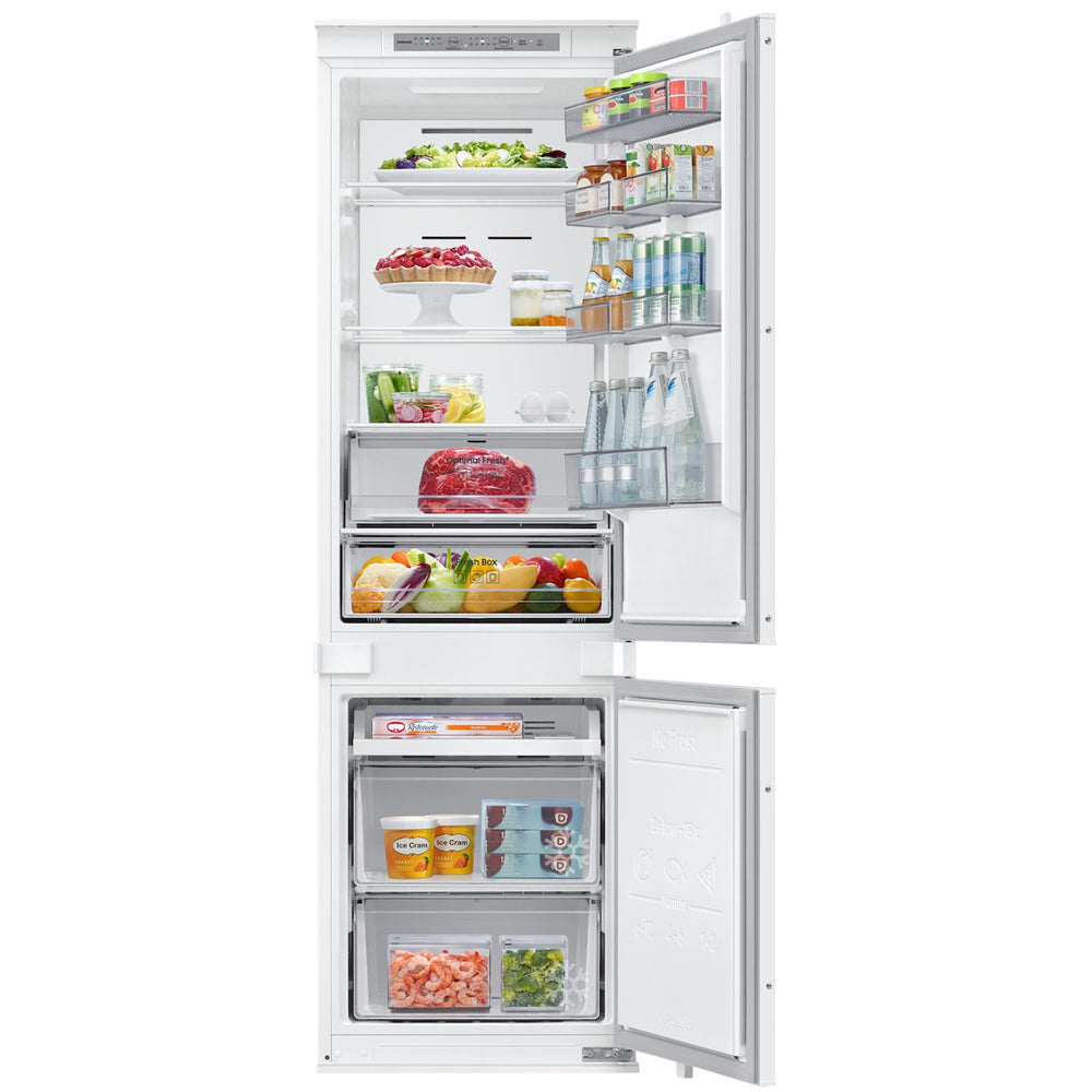 Samsung Series 6 BRB70F26DES0EU SpaceMax 267L Integrated Frost Free Fridge Freezer White