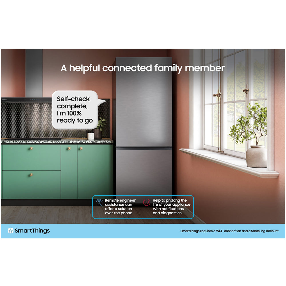 Samsung Series 6 RB38C602CS9EU SpaceMax 390L Frost Free Fridge Freezer Matte Stainless