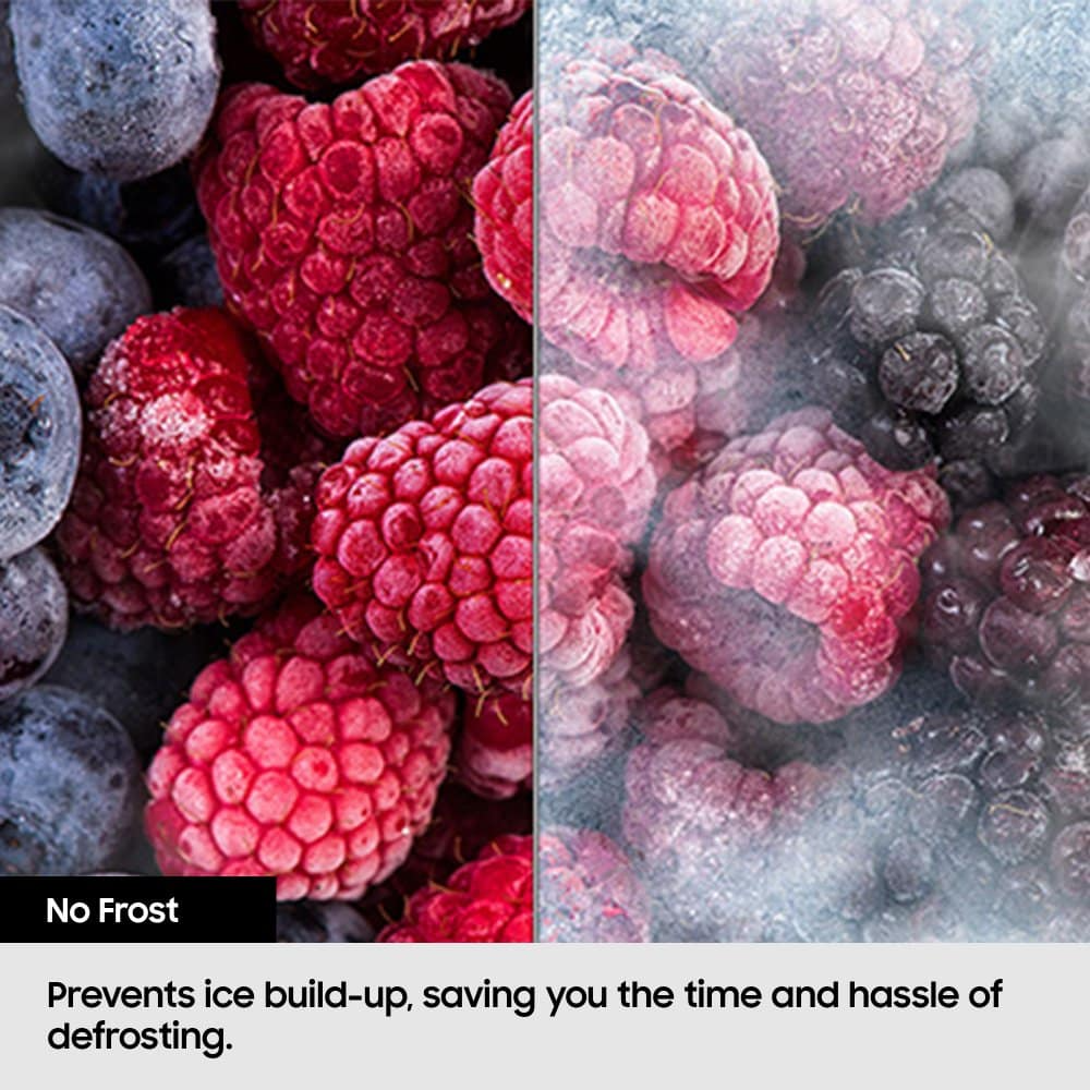 Samsung Series 6 RB38C636DB1EU SpaceMax Non Plumbed Frost Free Smart Fridge Freezer Black Stainless