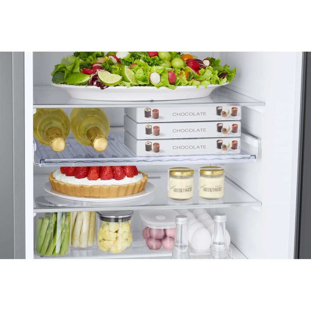Samsung Series 6 RB38C636DB1EU SpaceMax Non Plumbed Frost Free Smart Fridge Freezer Black Stainless