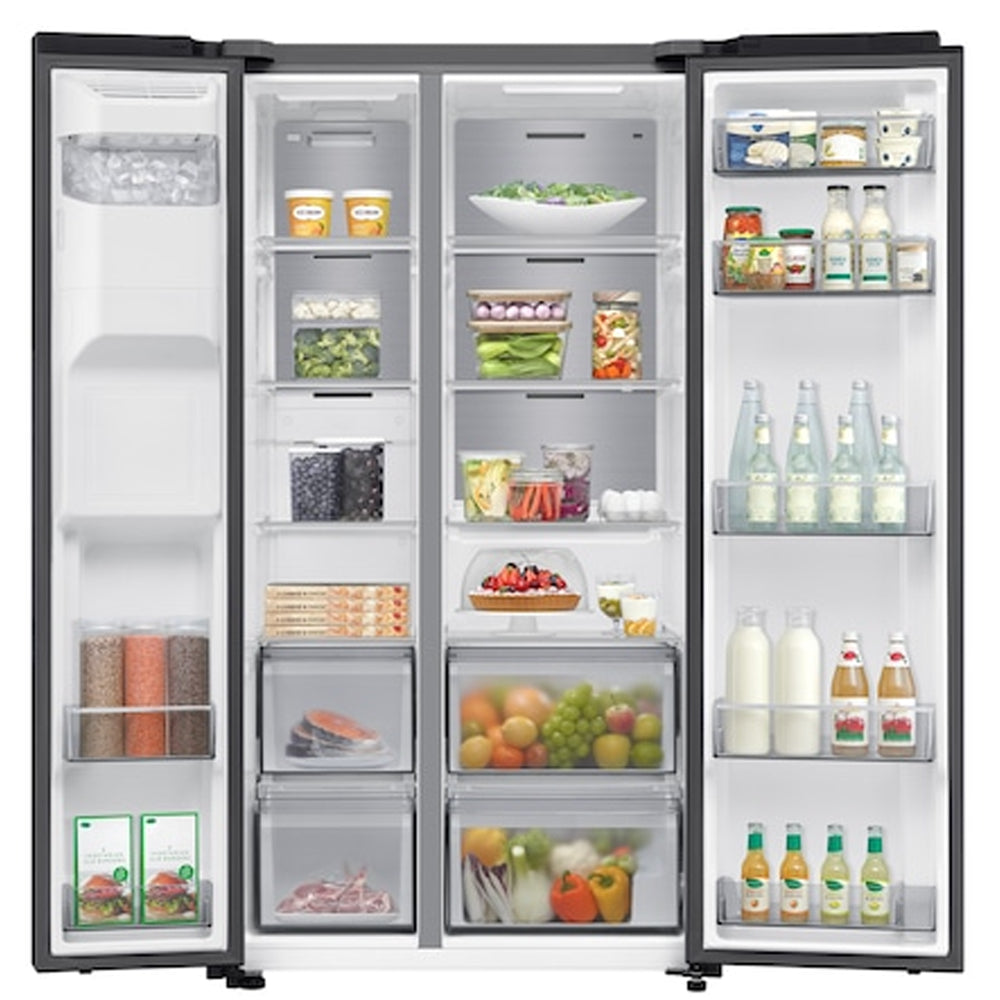 Samsung Series 6 RS70F64KDTEU Bespoke AI SpaceMax Smart American Fridge Freezer Silver