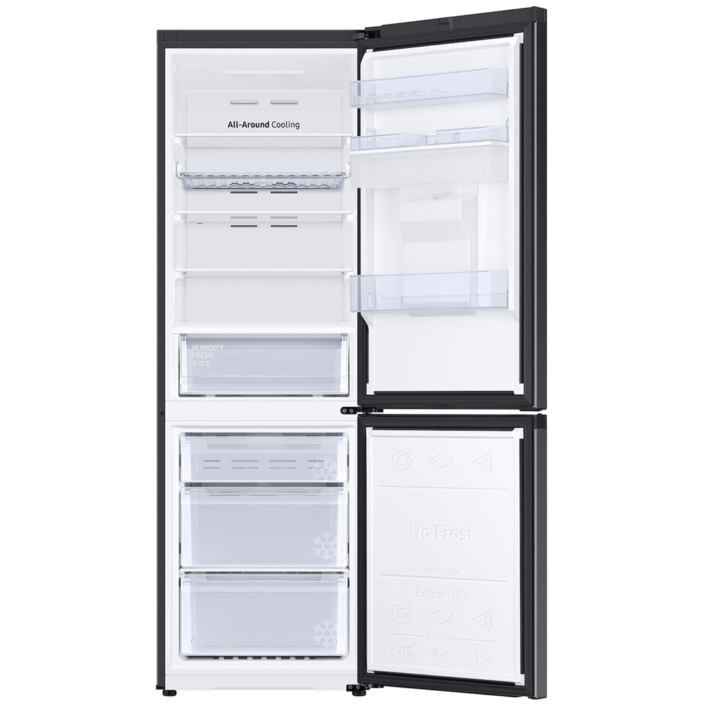 Samsung Series 7 RB34C632EBNEU SpaceMax 341L Non-Plumbed Frost Free Fridge Freezer Black