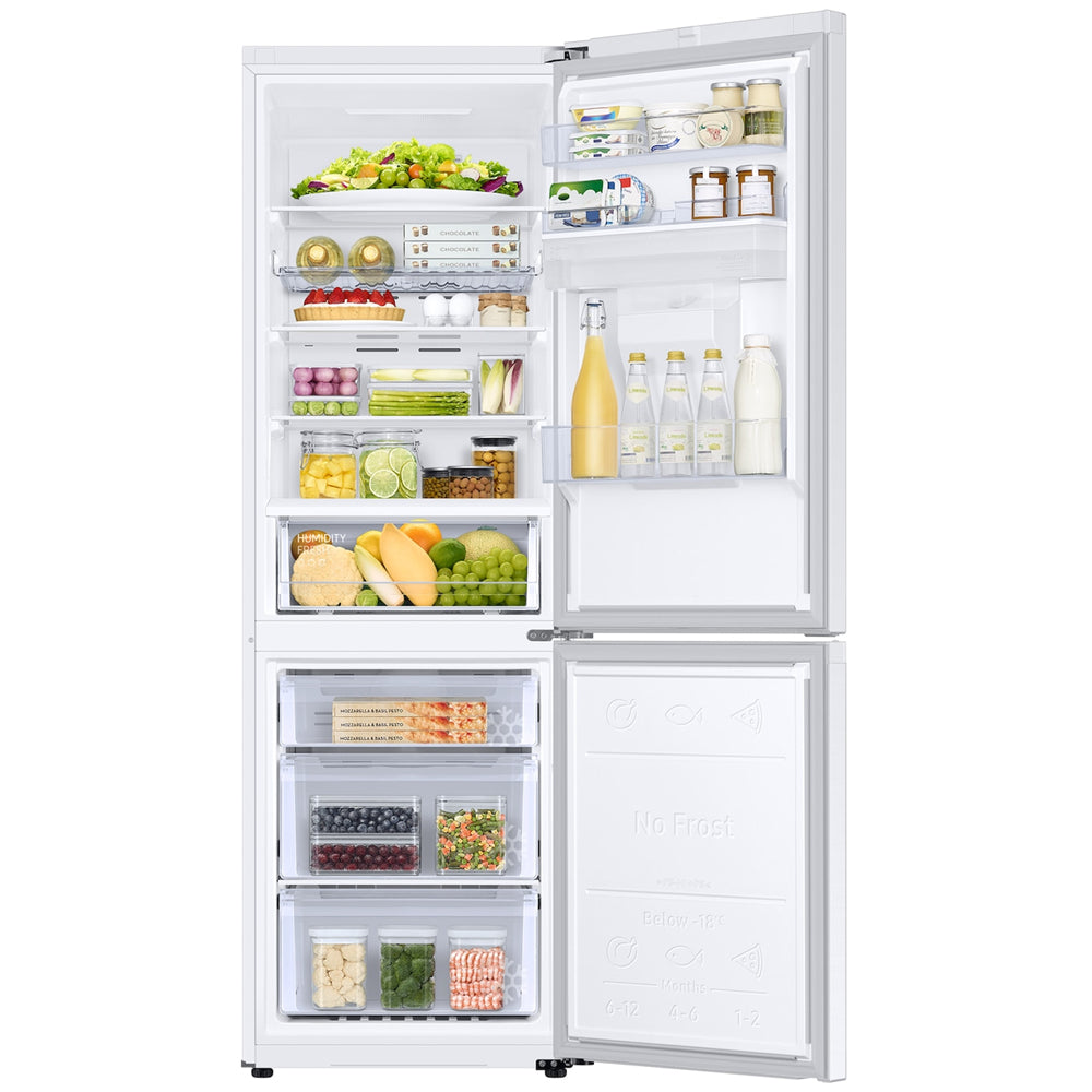 Samsung Series 7 RB34C632EWWEU SpaceMax 341L Frost Free Smart Fridge Freezer White
