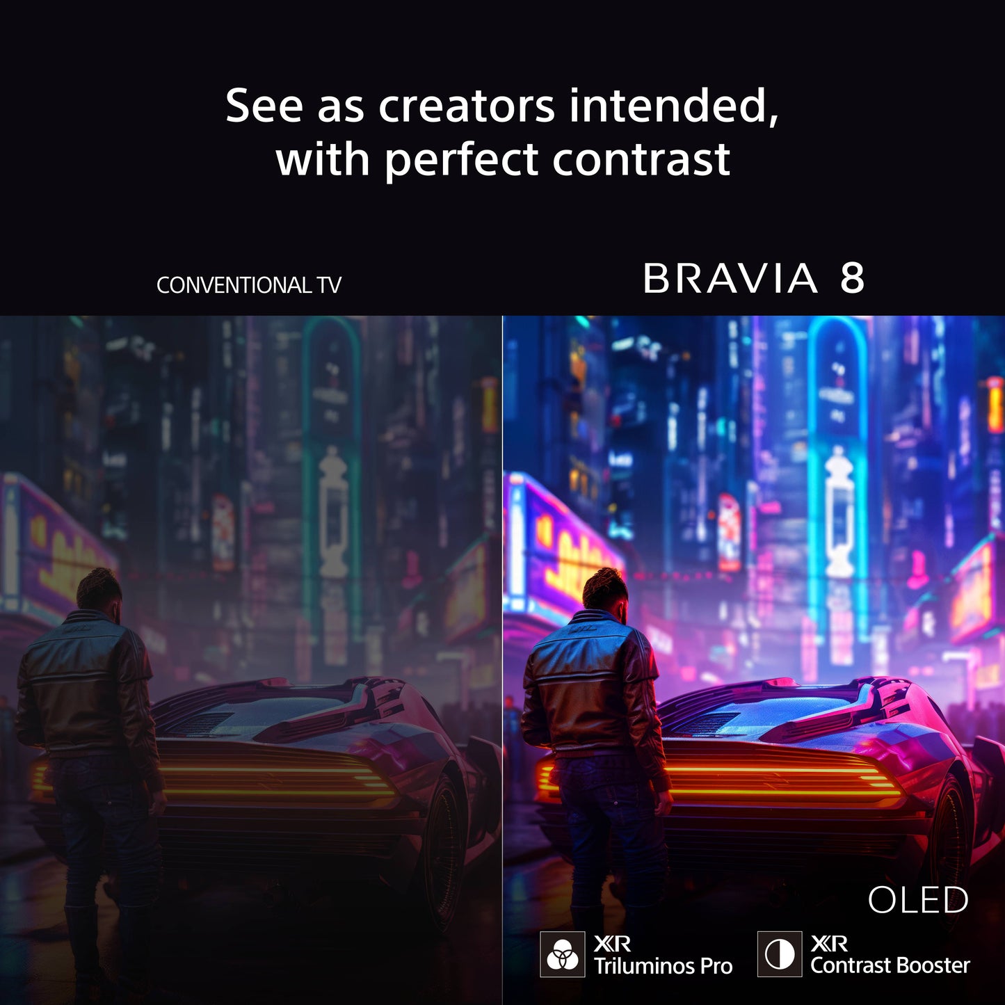 Sony K65XR80U 65 Inch BRAVIA 8 4K UHD HDR OLED Smart TV with BRAVIA Theatre Bar 8 HTA8000 Soundbar Bundle