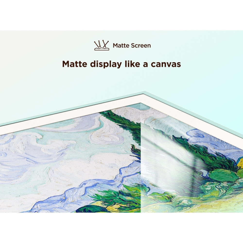 TCL 55A300W-UK 55 Inch NXTVISION A300W 4K Ultra HD QLED PRO HDR Google Frame TV 2025