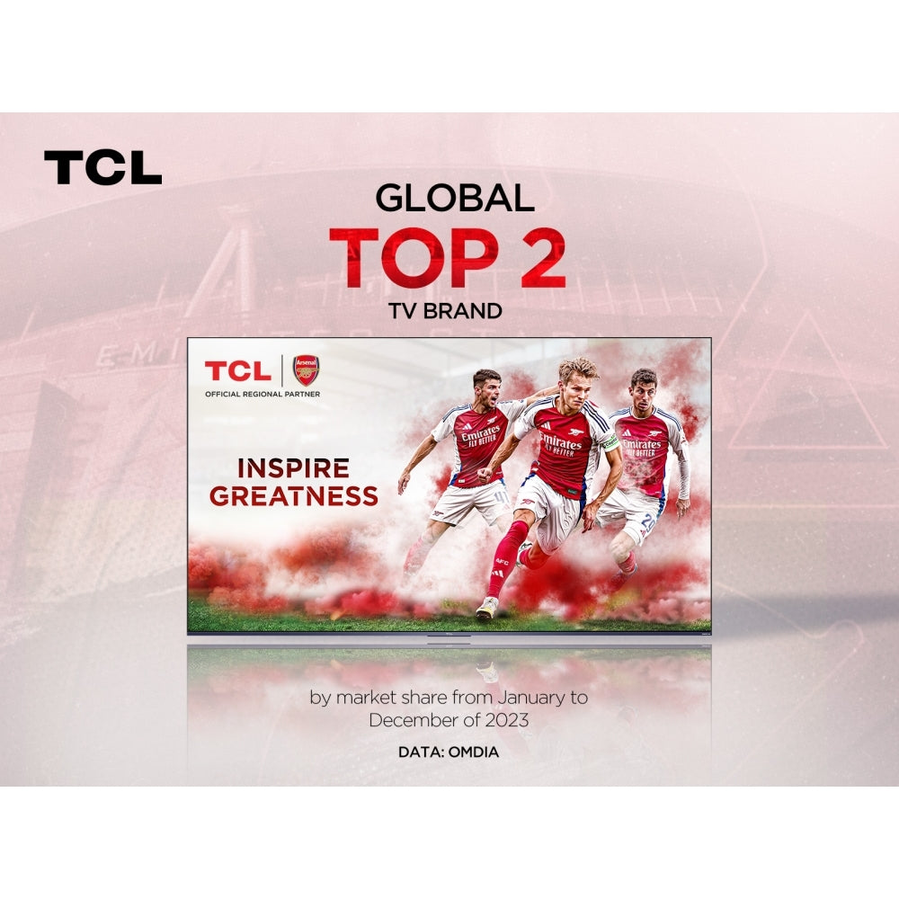 TCL 55A300W-UK 55 Inch NXTVISION A300W 4K Ultra HD QLED PRO HDR Google Frame TV 2025