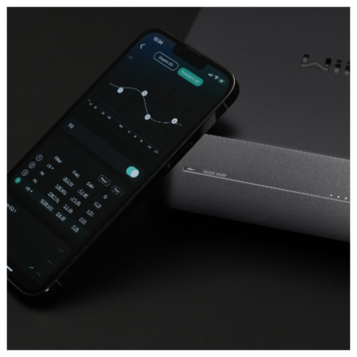 WiiM Amp Network Stereo Amplifier Silver Open Box Clearance