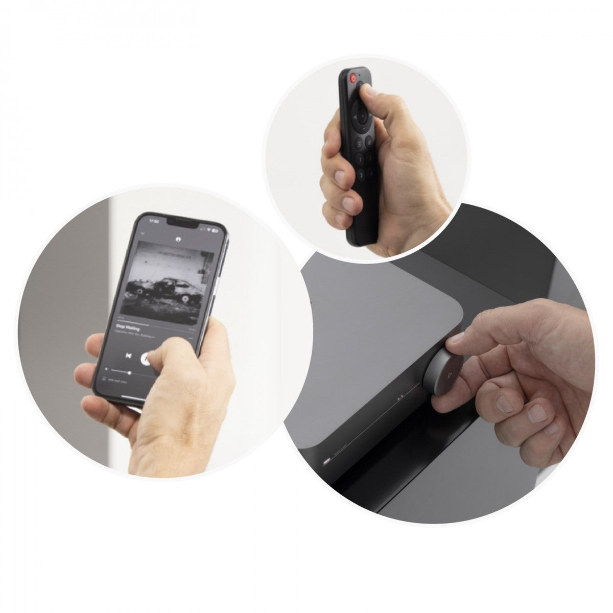 WiiM Amp Network Stereo Amplifier Silver Open Box Clearance