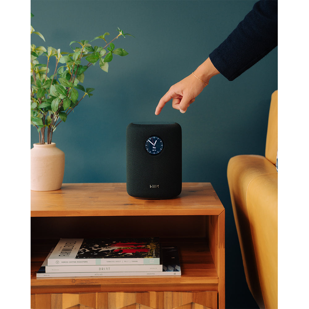 WiiM SOUND Wireless Multiroom Smart Speaker with Display - Black