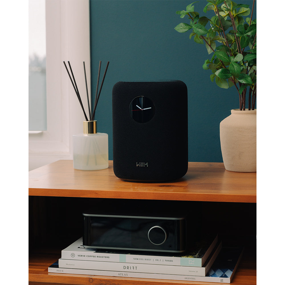 WiiM SOUND Wireless Multiroom Smart Speaker with Display - Black
