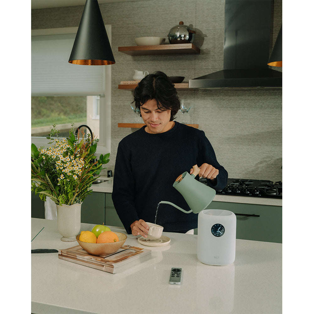 WiiM SOUND Wireless Multiroom Smart Speaker with Display -  White