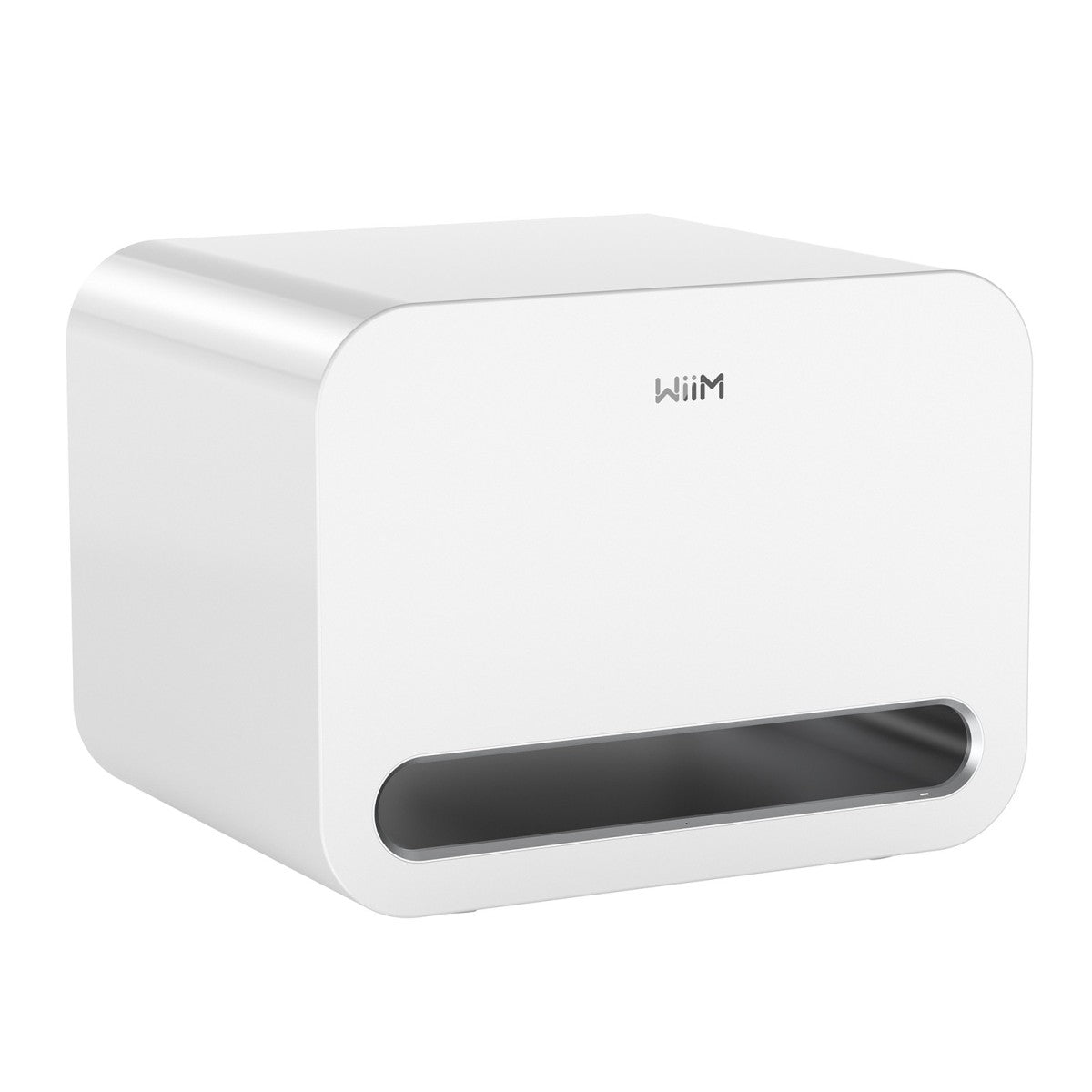 WiiM Sub Pro 8 Inch 250W Wireless Smart Subwoofer with Wi-Fi & Bluetooth - White