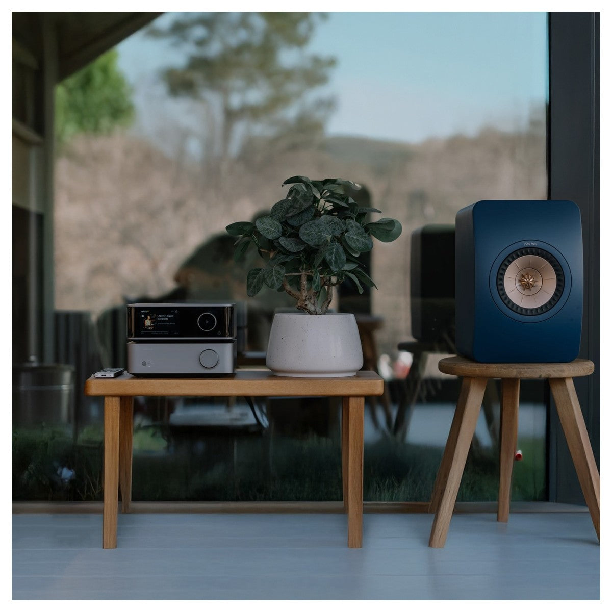 WiiM Vibelink Amp High-Performance Stereo Amplifier Silver Clearance