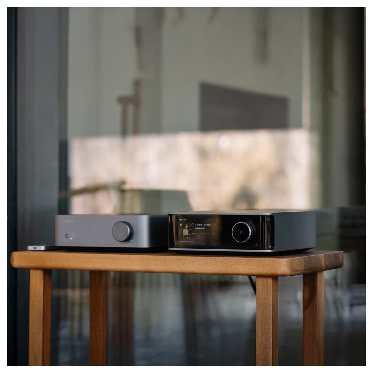 WiiM Vibelink Amp High-Performance Stereo Amplifier Silver Clearance