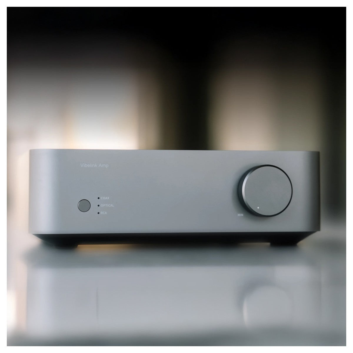WiiM Vibelink Amp High-Performance Stereo Amplifier Silver Clearance