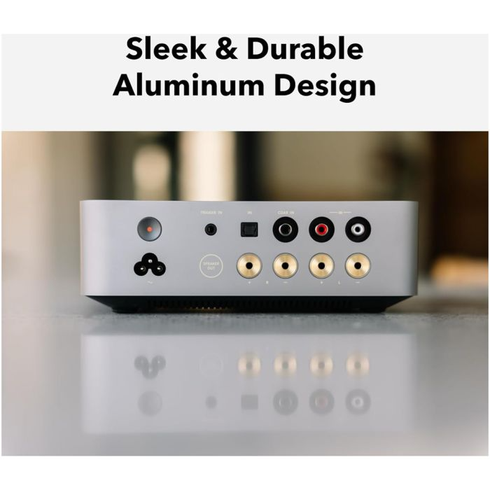 Wiim Vibelink Stereo Amplifier Space Grey with Bowers & Wilkins CCM664 Ceiling Speakers Pair Bundle